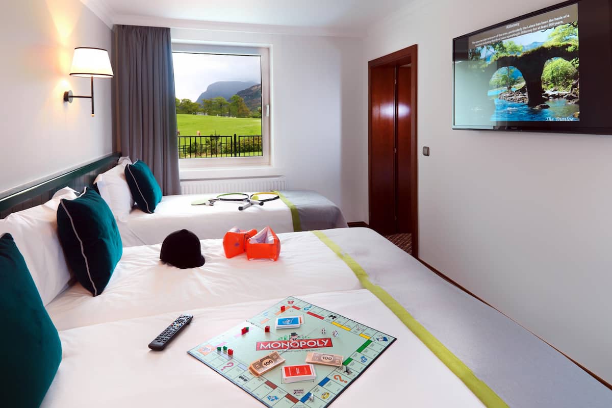 family room | in-room safe, desk, iron/ironing board, free cots/infant beds