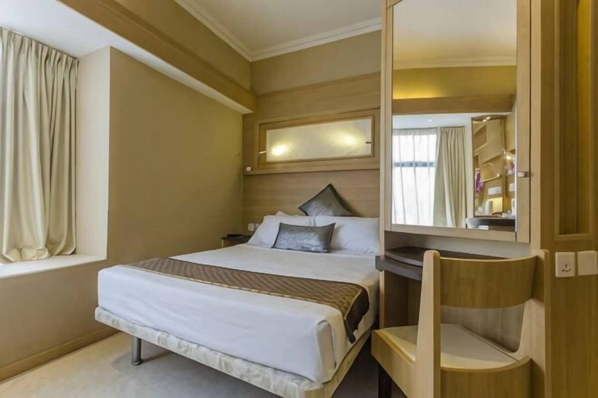 In-room safe, desk, blackout curtains, iron/ironing board