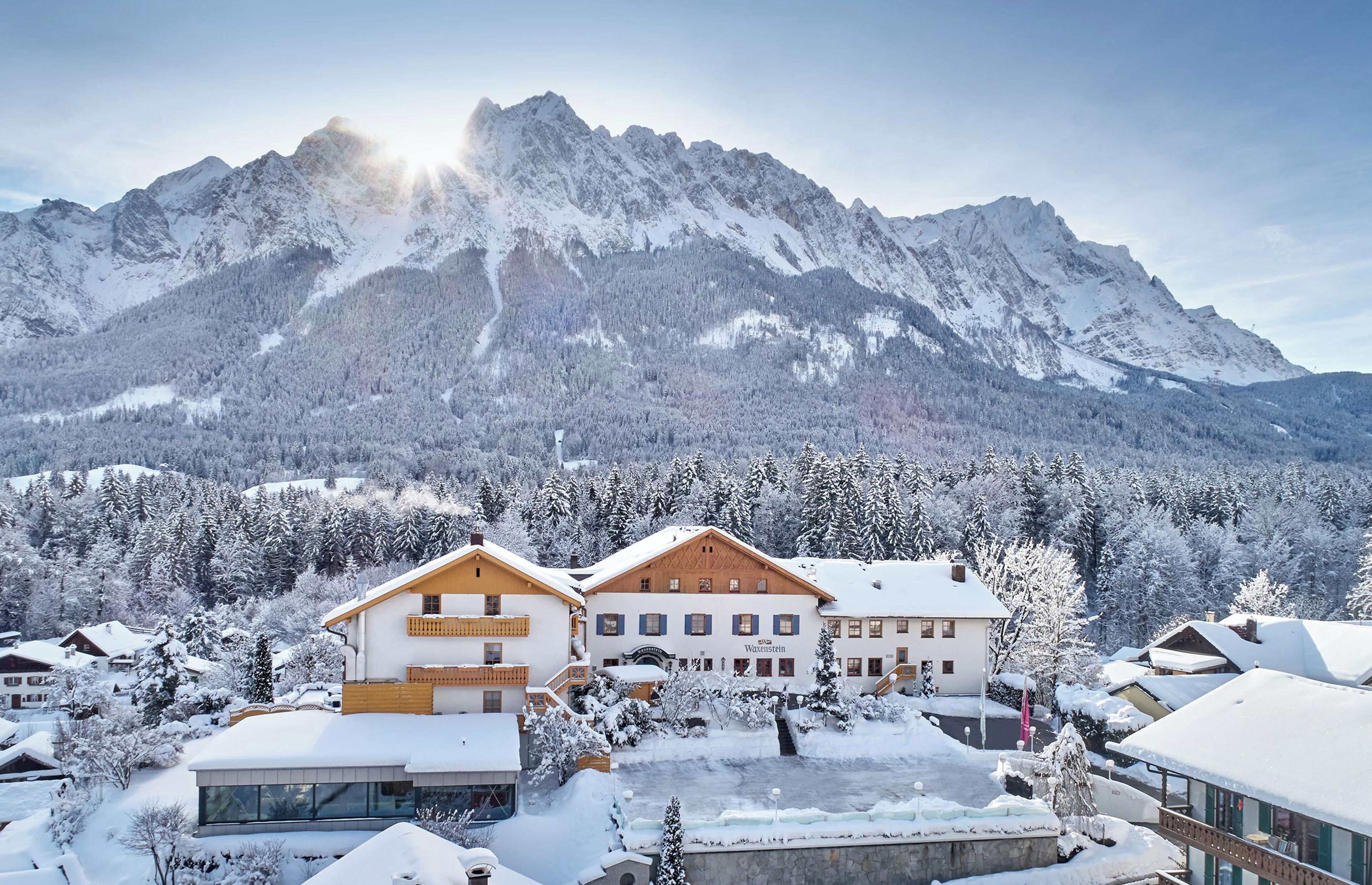 Fassade der Unterkunft