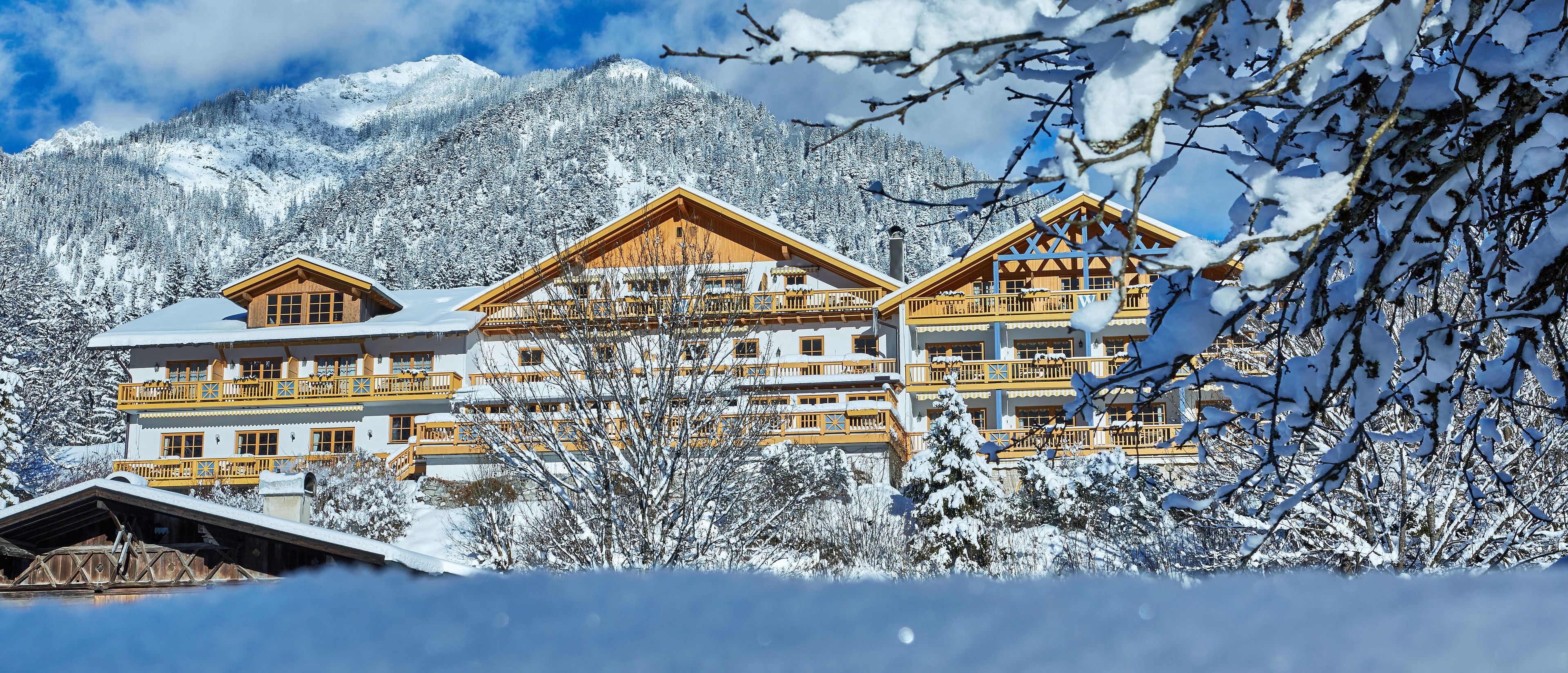 Majoituspaikan julkisivu