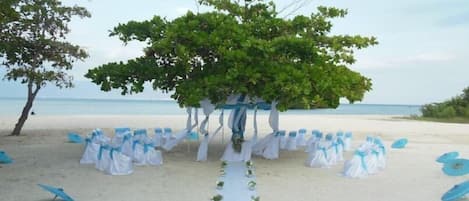 Außenbereich für Hochzeiten