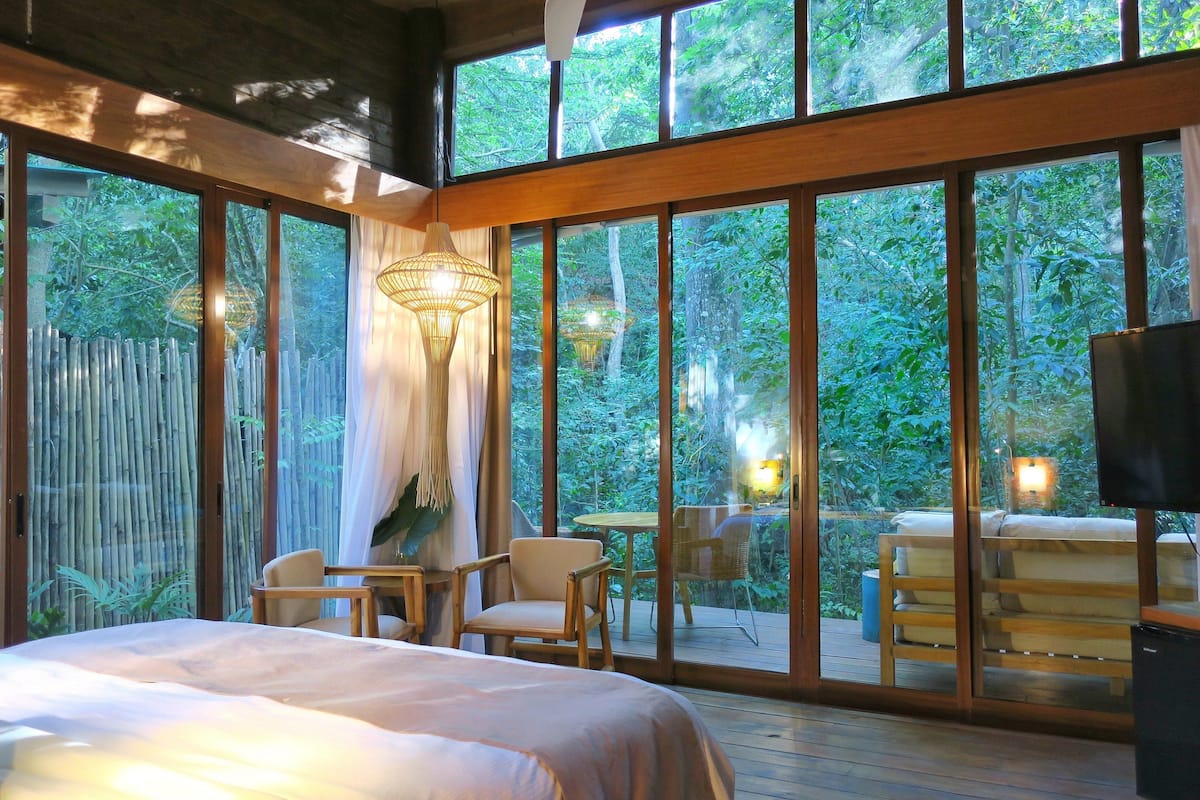 master river suite | premium bedding, down duvets, pillow-top beds, minibar