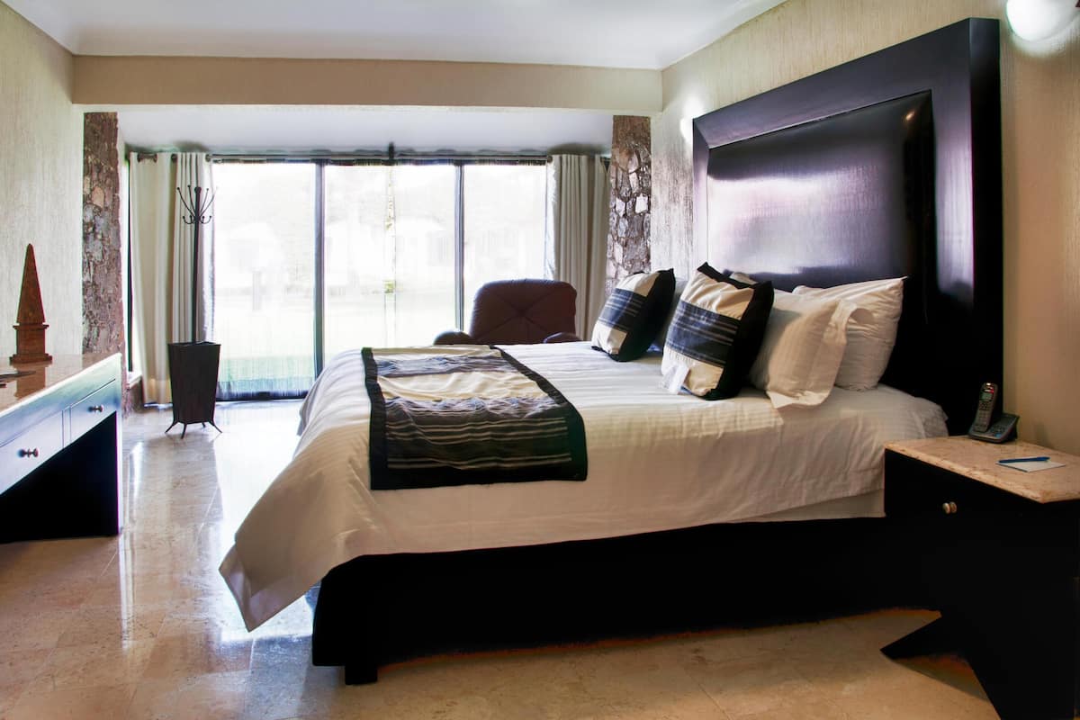 In-room safe, blackout drapes, iron/ironing board (on request)