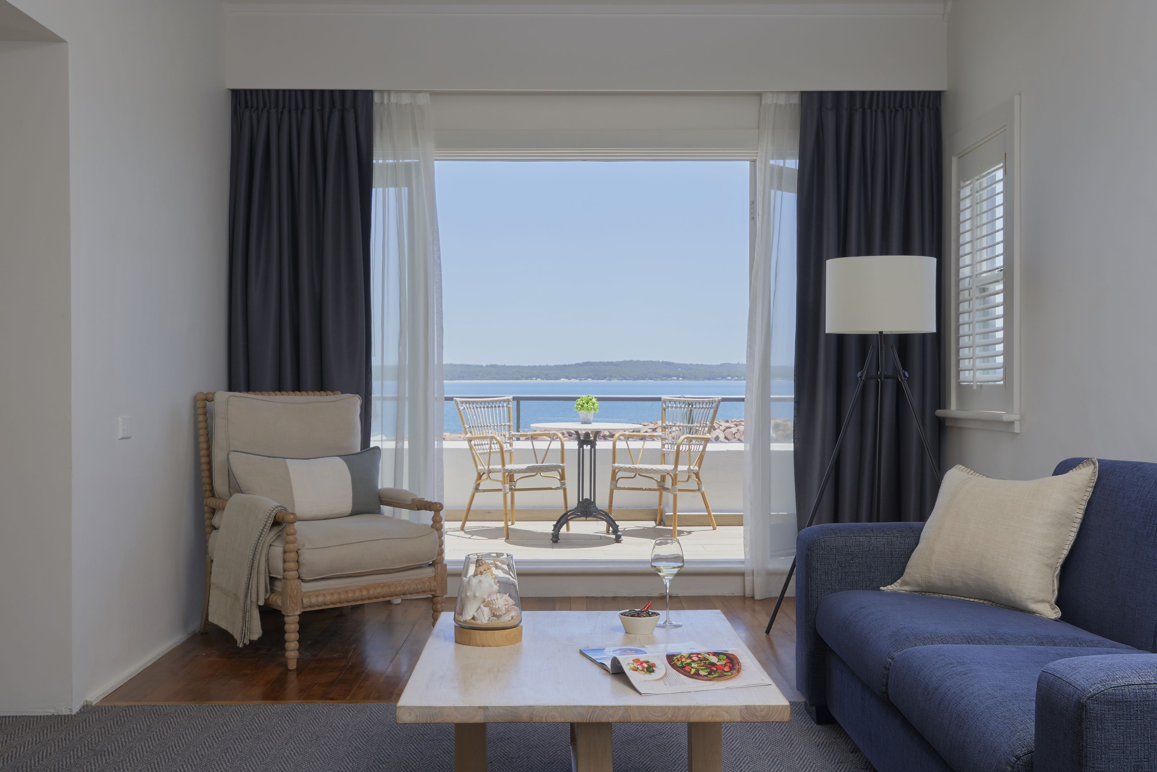 loft suite | living room | 36-inch tv with cable channels, pay films