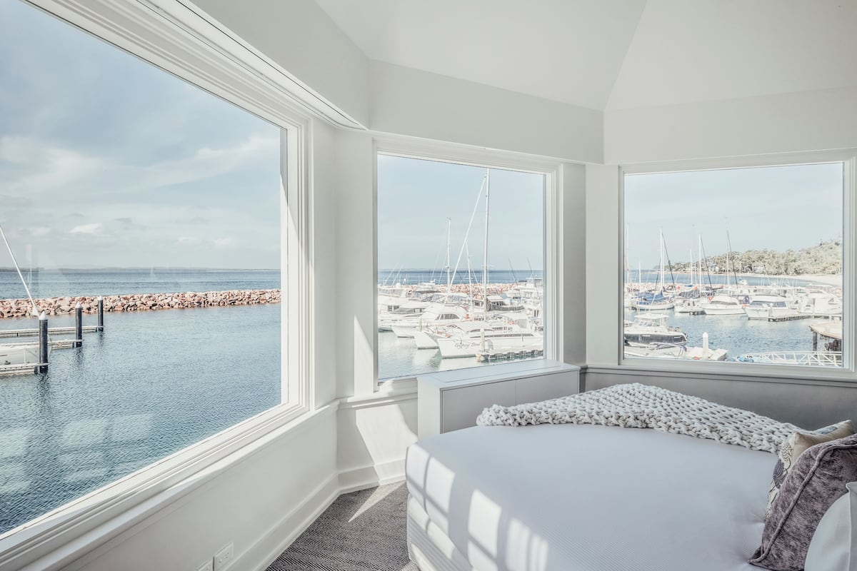 two bedroom loft suite | minibar, in-room safe, desk, laptop workspace