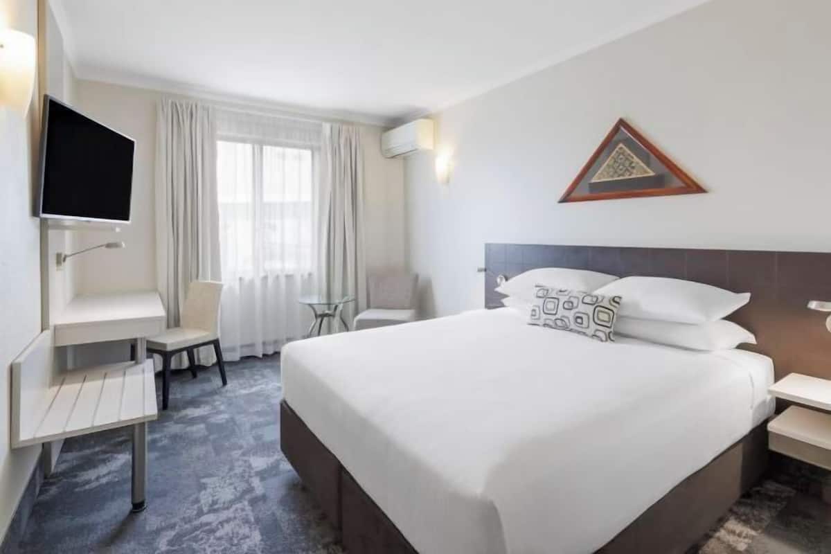 Premium bedding, down duvets, Select Comfort beds, in-room safe