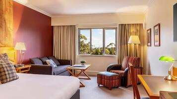 Minibar, in-room safe, desk, blackout curtains