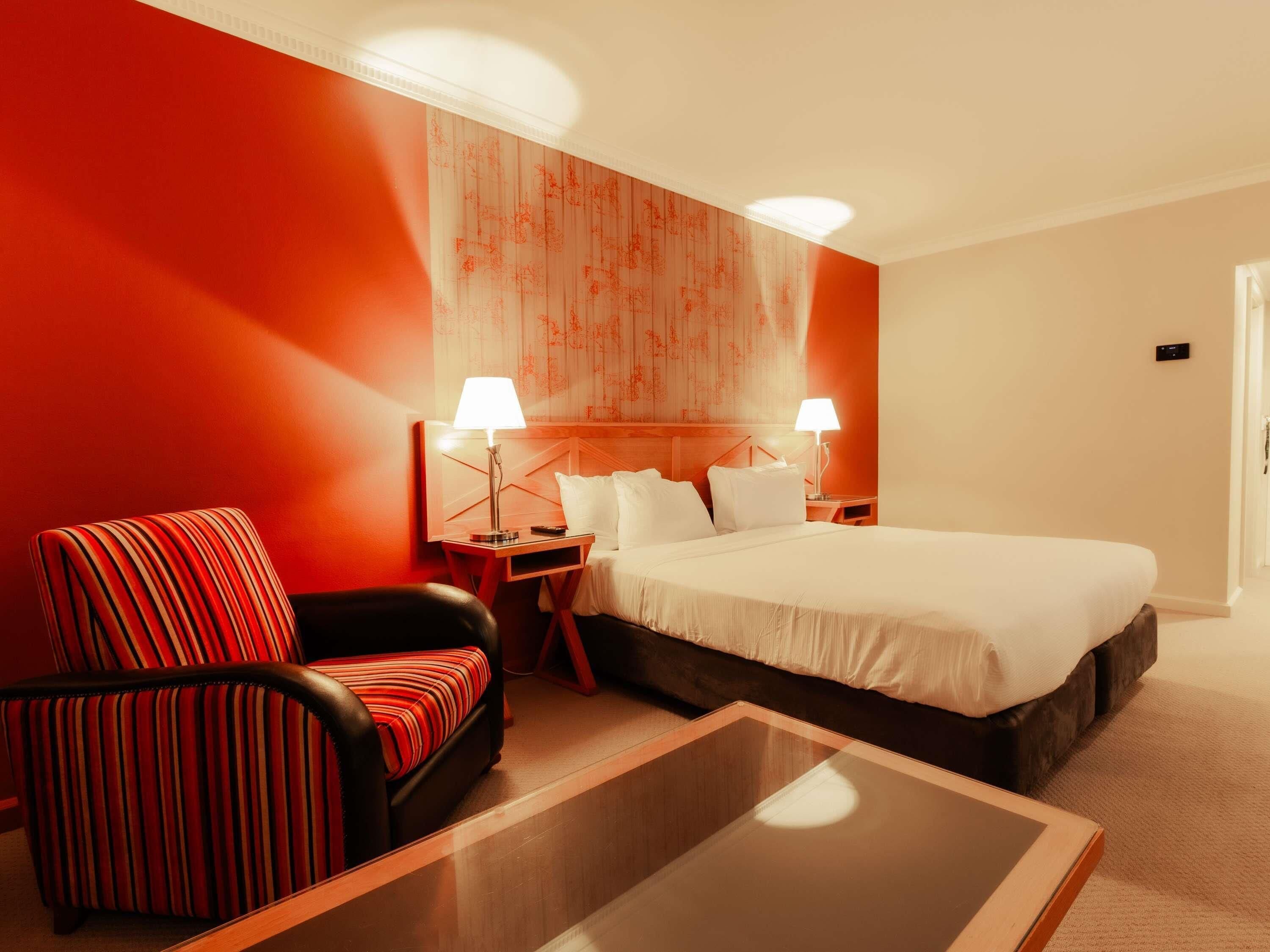 Minibar, in-room safe, desk, blackout curtains