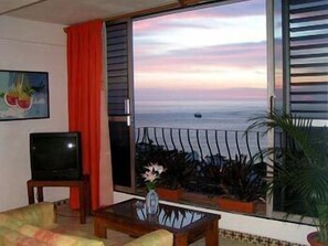 Studio panoramique, vue sur l’océan | Vue de la chambre