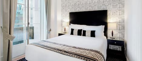 1 bedroom, premium bedding, pillowtop beds, individually decorated