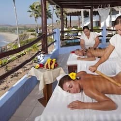 Behandlungsräume für Paare, Sauna, Whirlpool, Körperbehandlungen