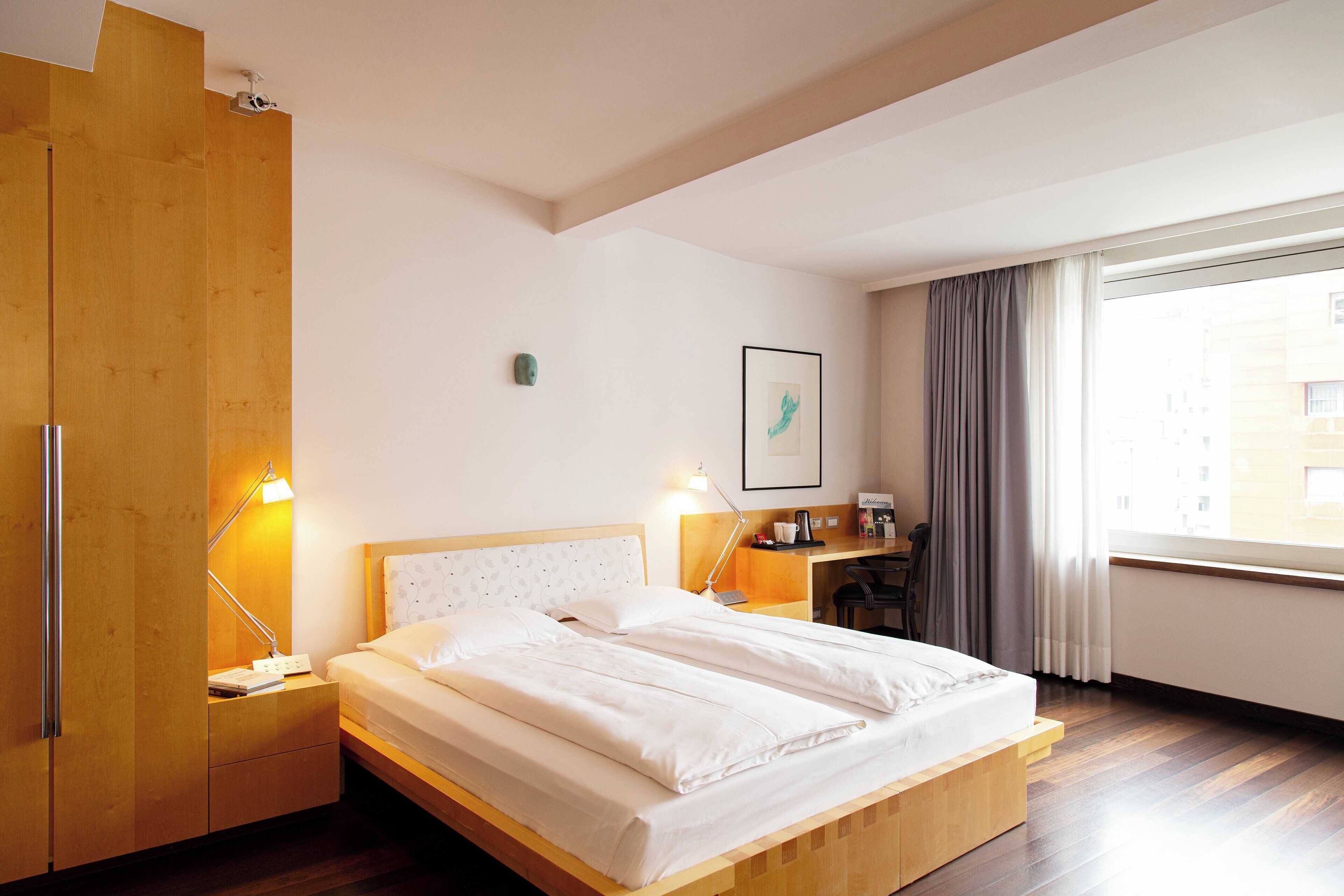 Biancheria da letto ipoallergenica, copriletto in piuma, minibar