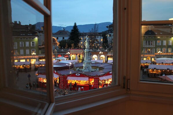 Blick von der Unterkunft