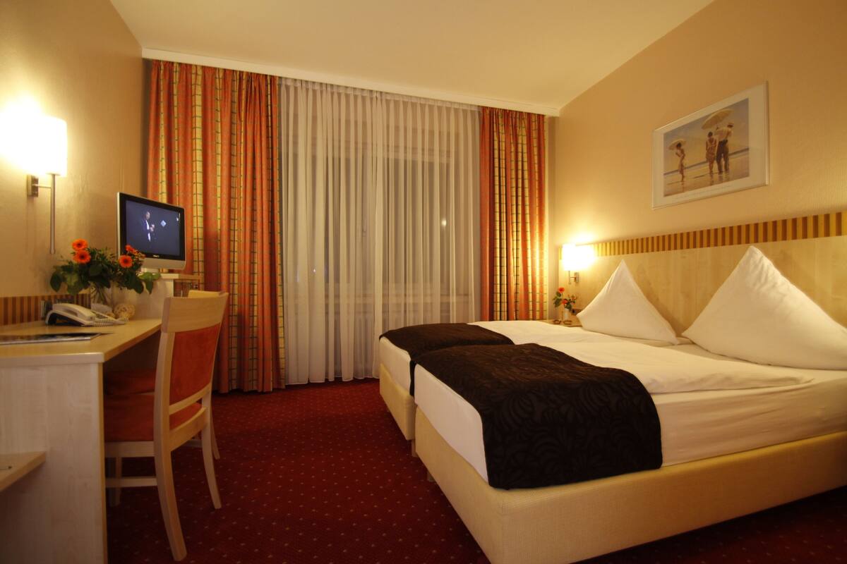 Standard Double Room | 1 bedroom, hypo-allergenic bedding available, minibar, in-room safe