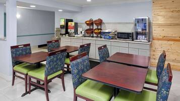 Kontinental frokost er inkludert hver dag