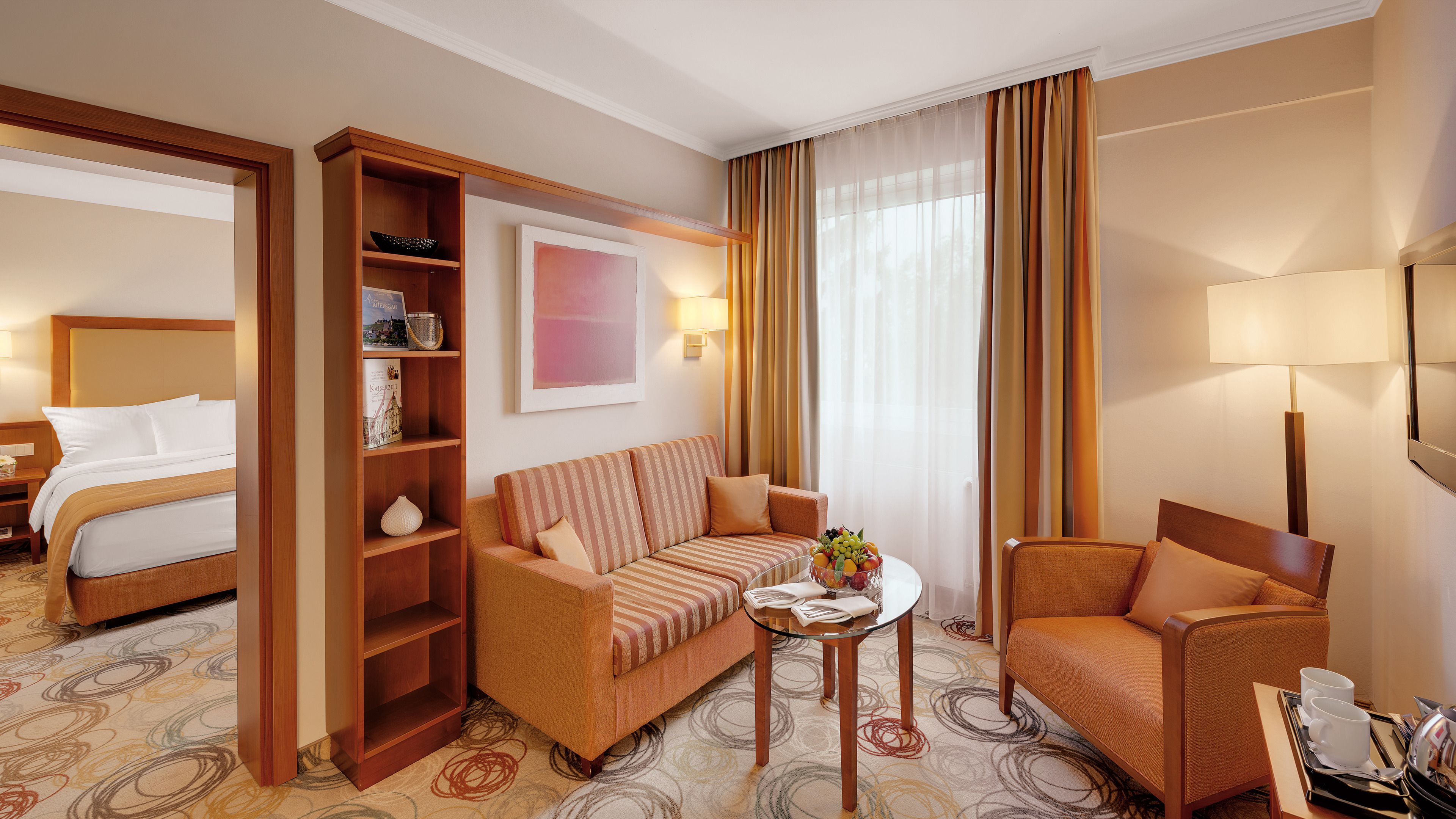 40-inch flat-screen tv with satellite channels, tv