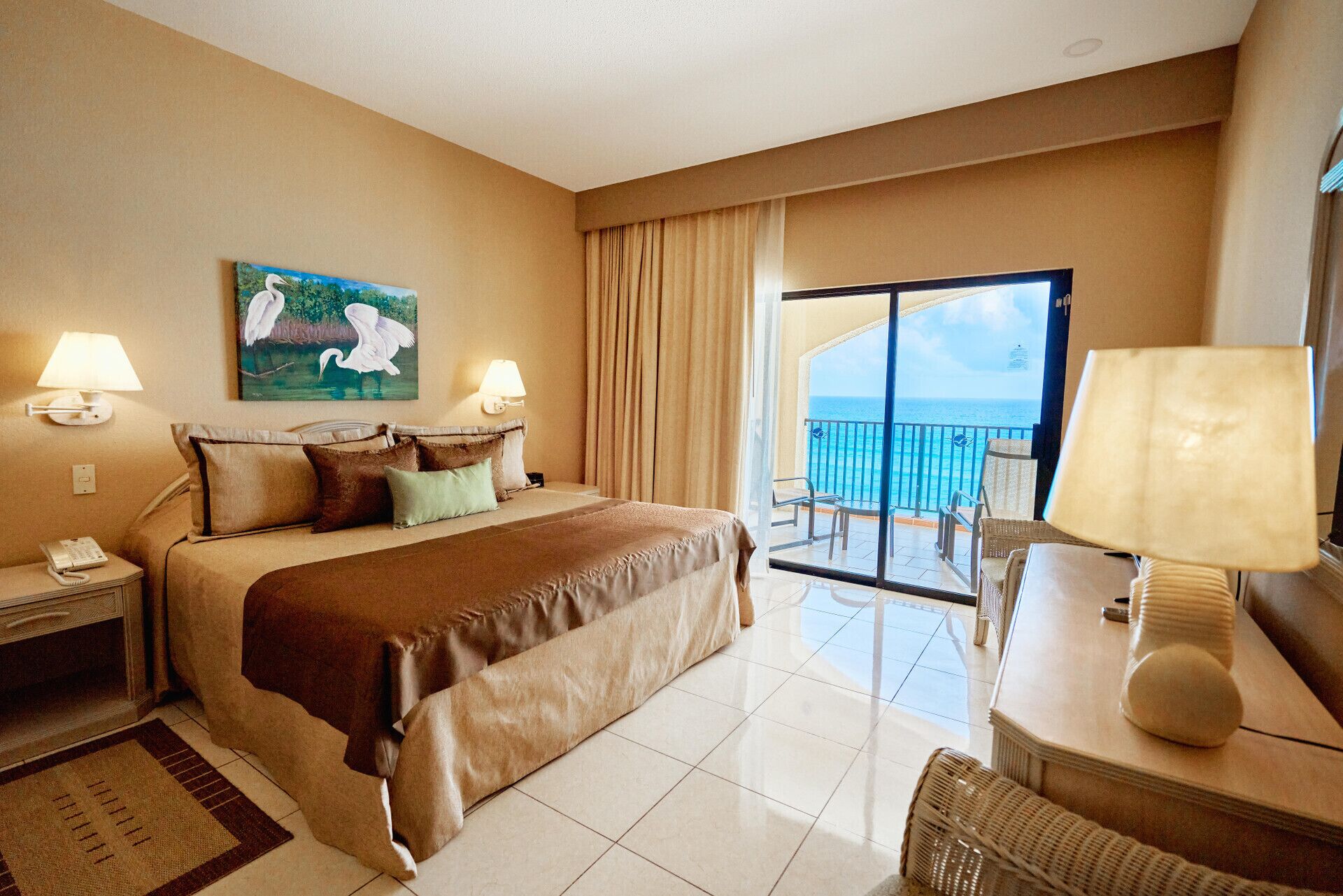 premium bedding, pillow-top beds, in-room safe, individually decorated