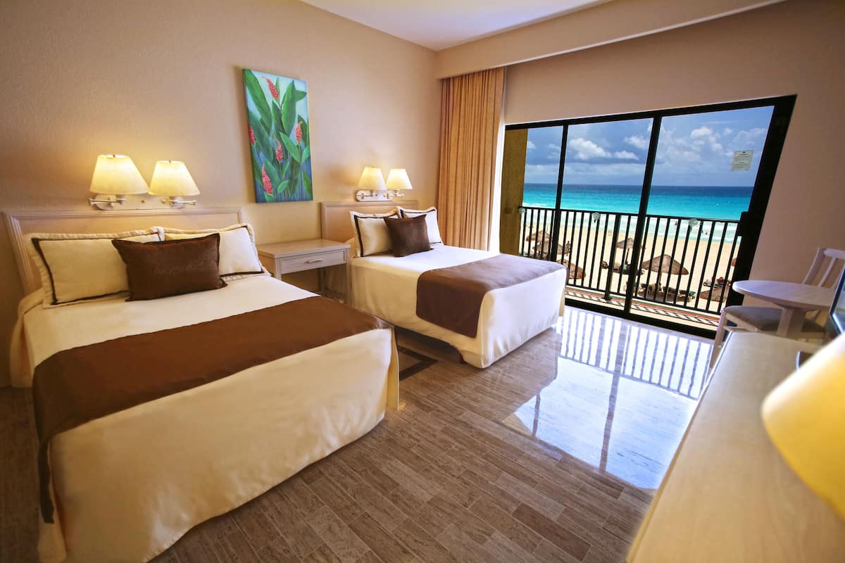 Premium bedding, pillowtop beds, in-room safe, individually decorated