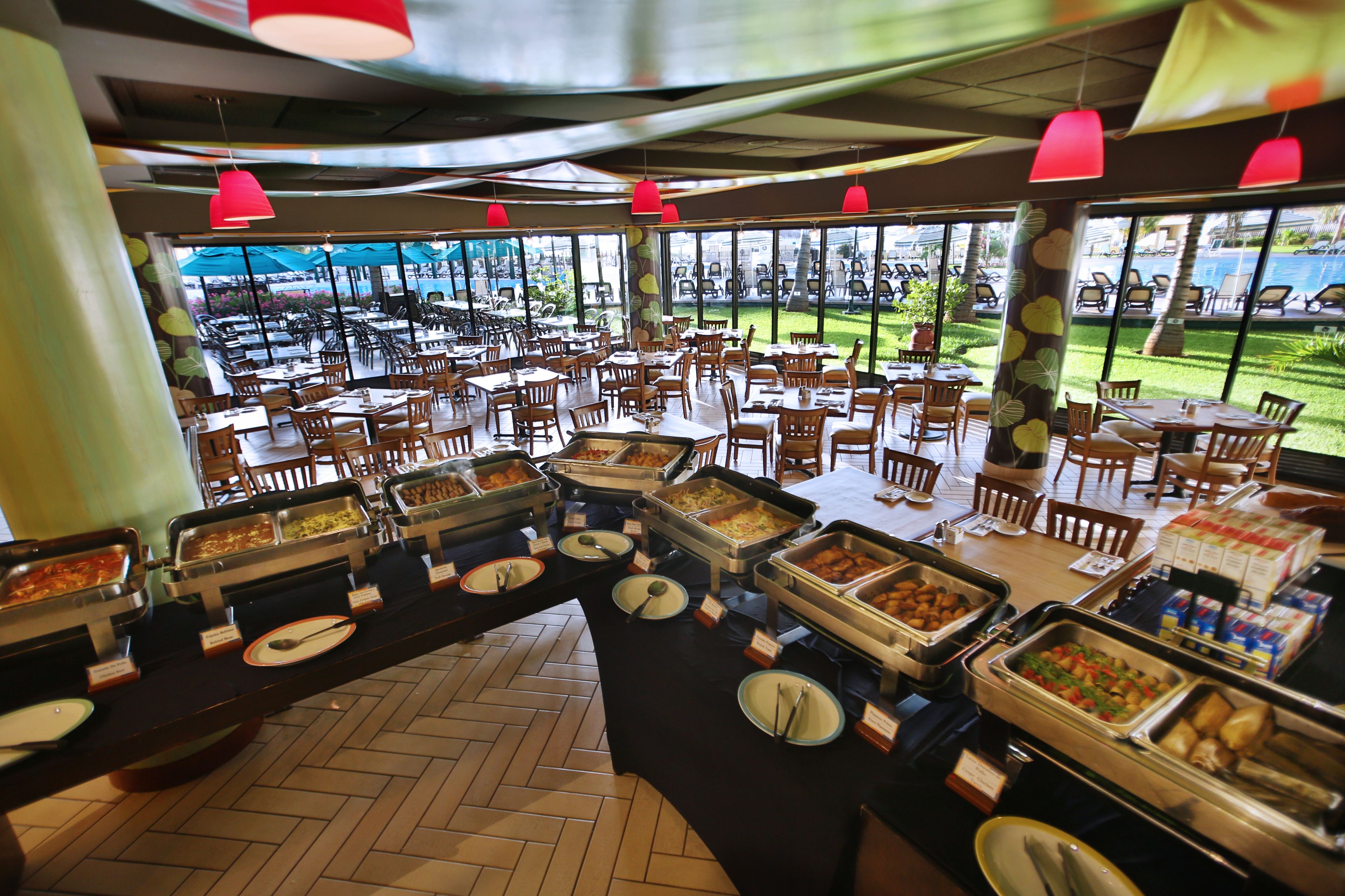 daily buffet breakfast (mxn 260 per person)