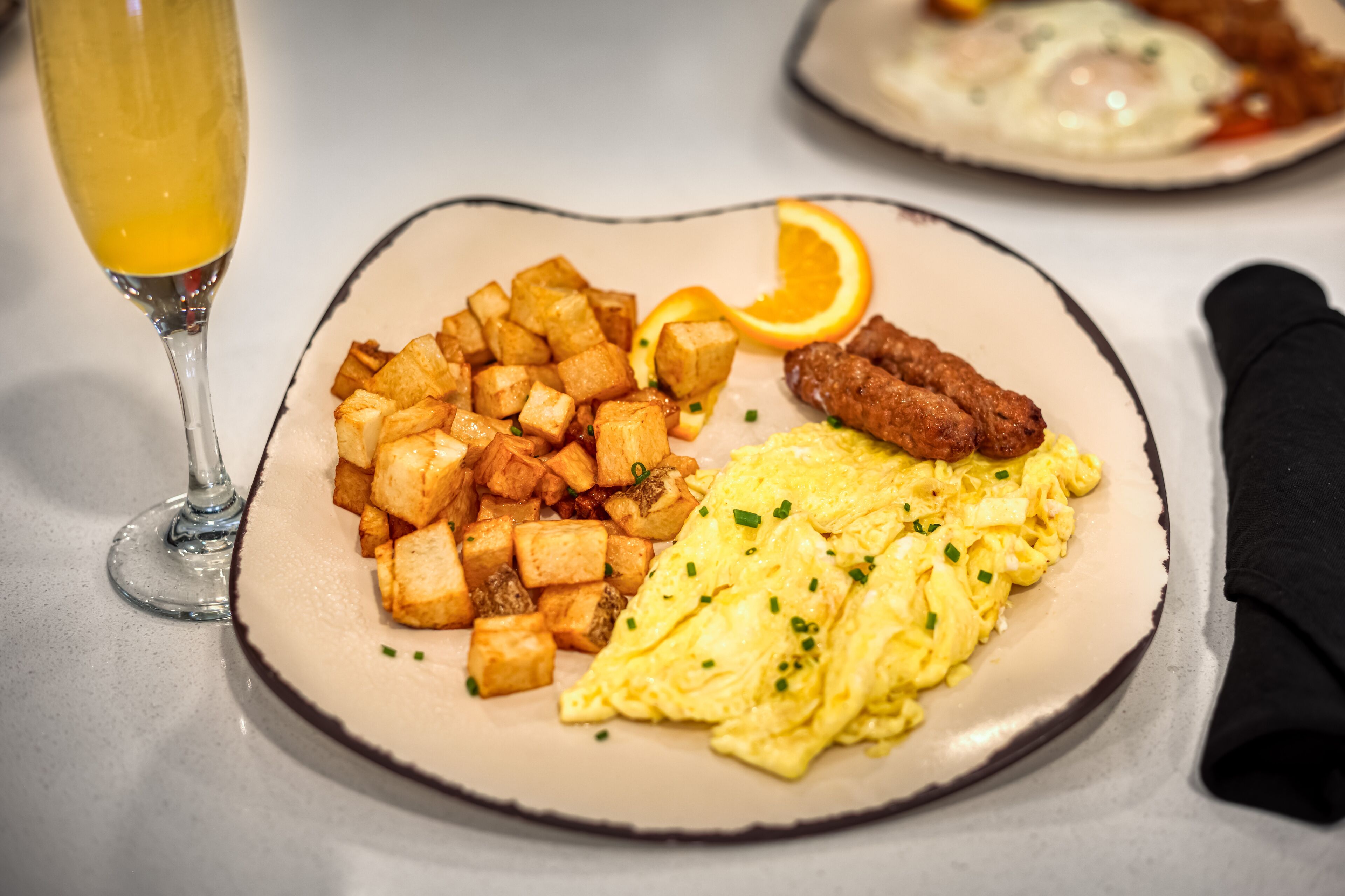 Daily cooked-to-order breakfast for a fee