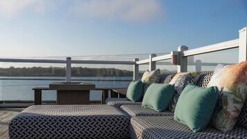 Terrasse sur le toit