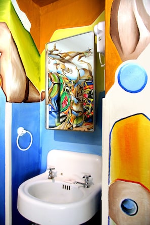 Doppelzimmer, mit Bad (Residential Standard) | Badezimmer