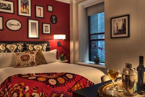 Habitació superior, 1 llit de matrimoni | Llençols de cotó egipci i roba de llit d'alta qualitat