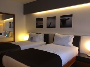 Superior Room, 2 Twin Beds, Bathtub | In-room safe, desk, laptop workspace, blackout drapes