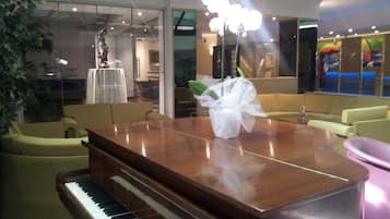 Sala de estar en el lobby