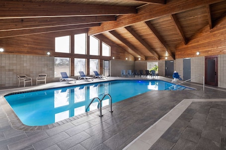 Indoor pool. AmericInn by Wyndham Stuart