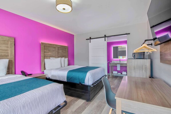 Free WiFi, bed sheets