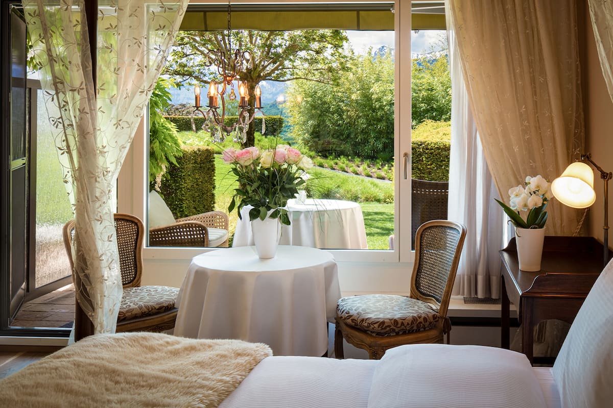 junior studio, non smoking, mountain view | 1 bedroom, egyptian cotton sheets, premium bedding, down duvets