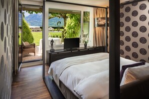 Junior Studio, Non Smoking, Mountain View | View from room - Parkhotel Sonnenhof (Vaduz)
