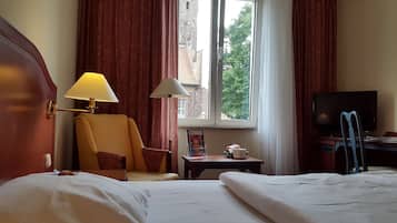 Standard-Einzelzimmer | 1 Schlafzimmer, Allergikerbettwaren, Schreibtisch, Verdunkelungsvorhänge