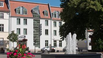 Overnatningsstedets facade