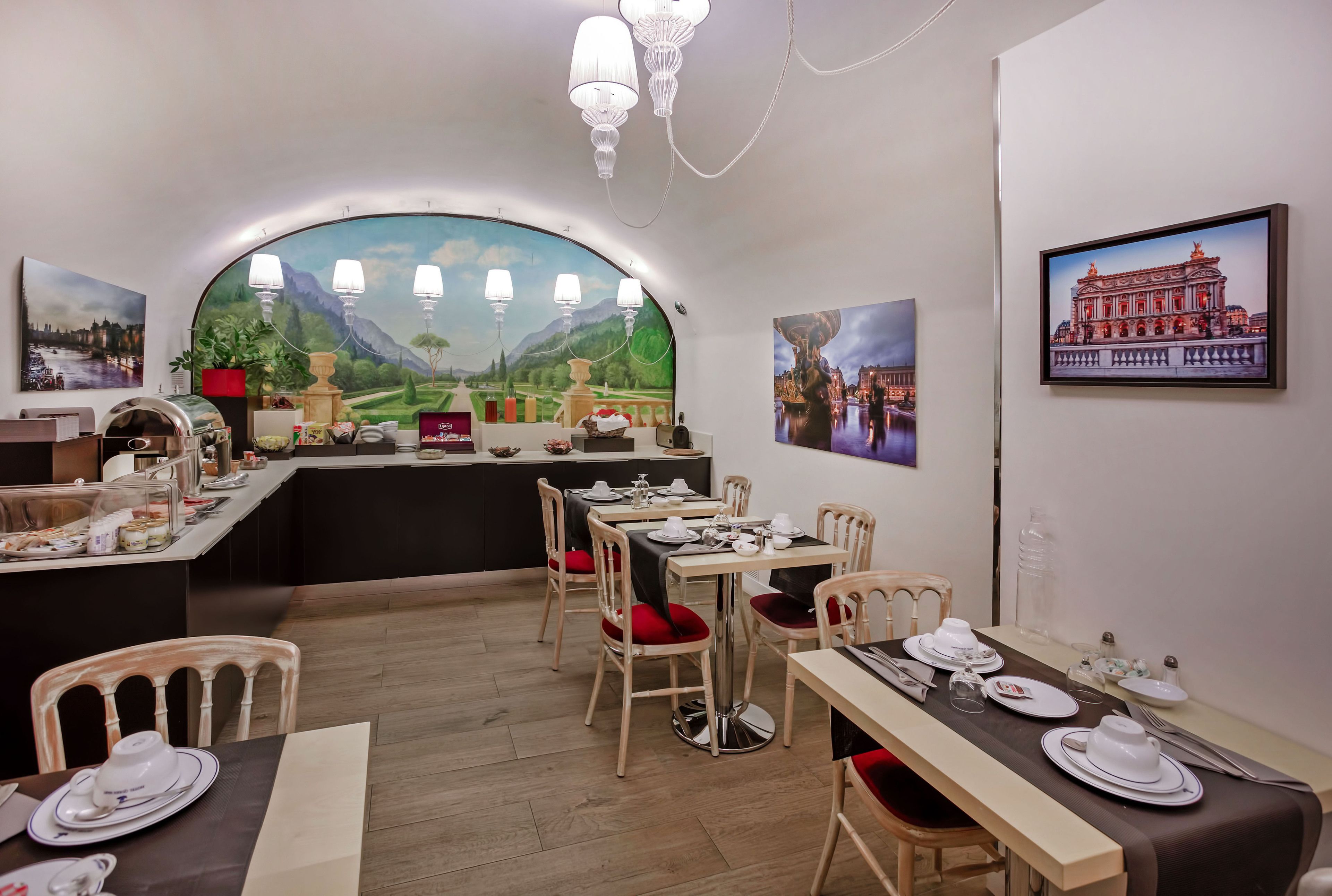 daily buffet breakfast (eur 16 per person)