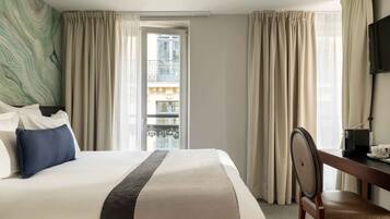 Deluxe Double Room | Premium bedding, in-room safe, desk, soundproofing