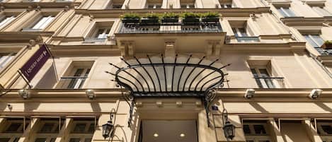 Fassade der Unterkunft