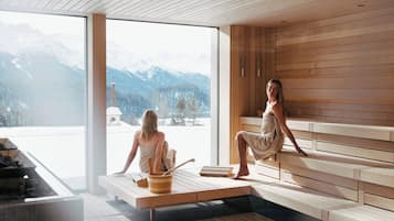 Sauna, hot tub, steam room, body treatments, hot stone massages