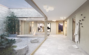 Sauna, bañera de hidromasaje, baño turco, tratamientos corporales