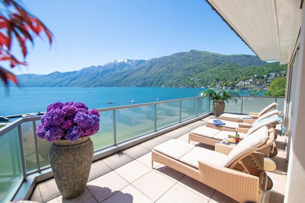 Terrace/patio - Hotel Eden Roc (Ascona)