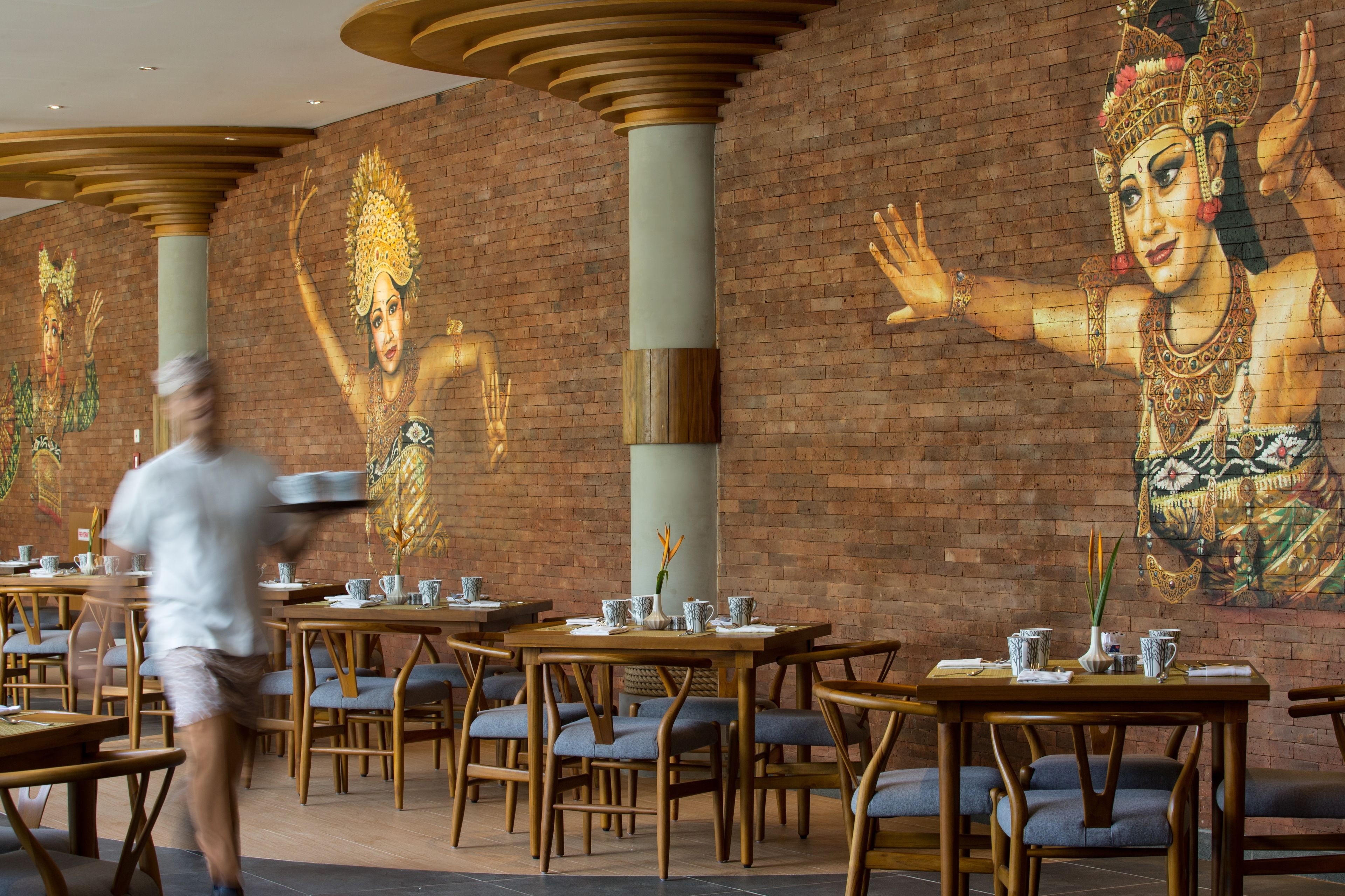 朝食スペース