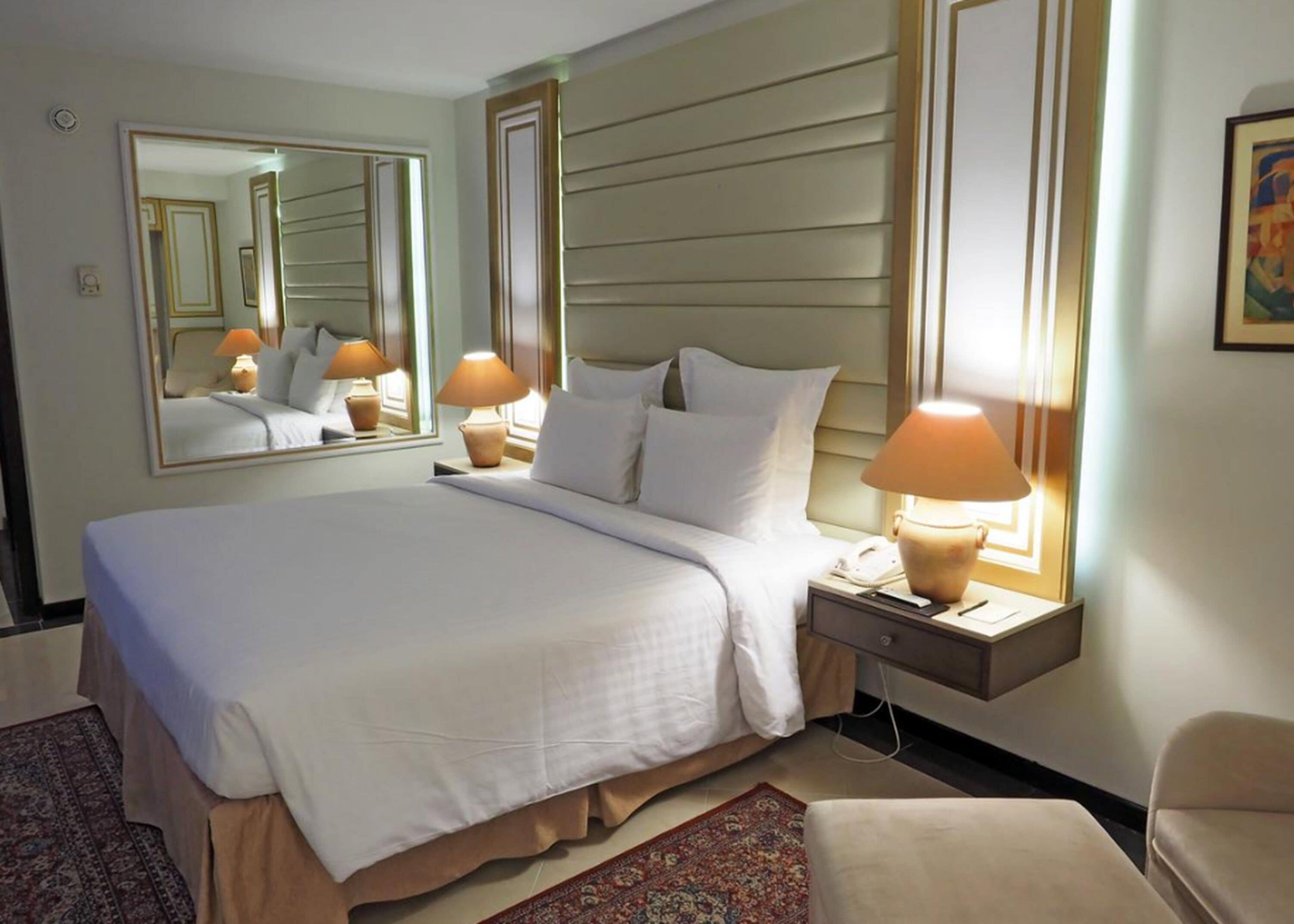 deluxe double room | view from room