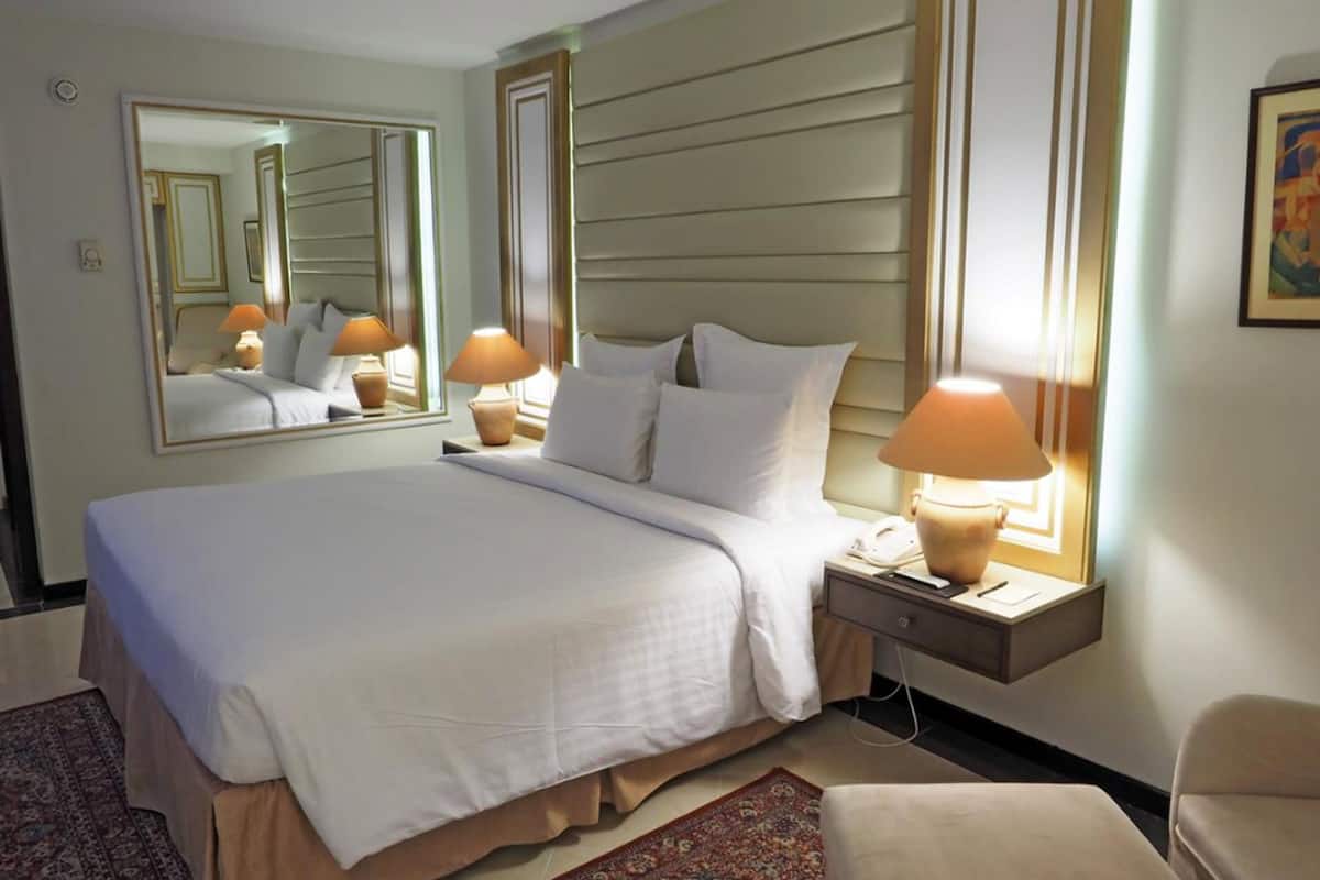 deluxe double room | view from room