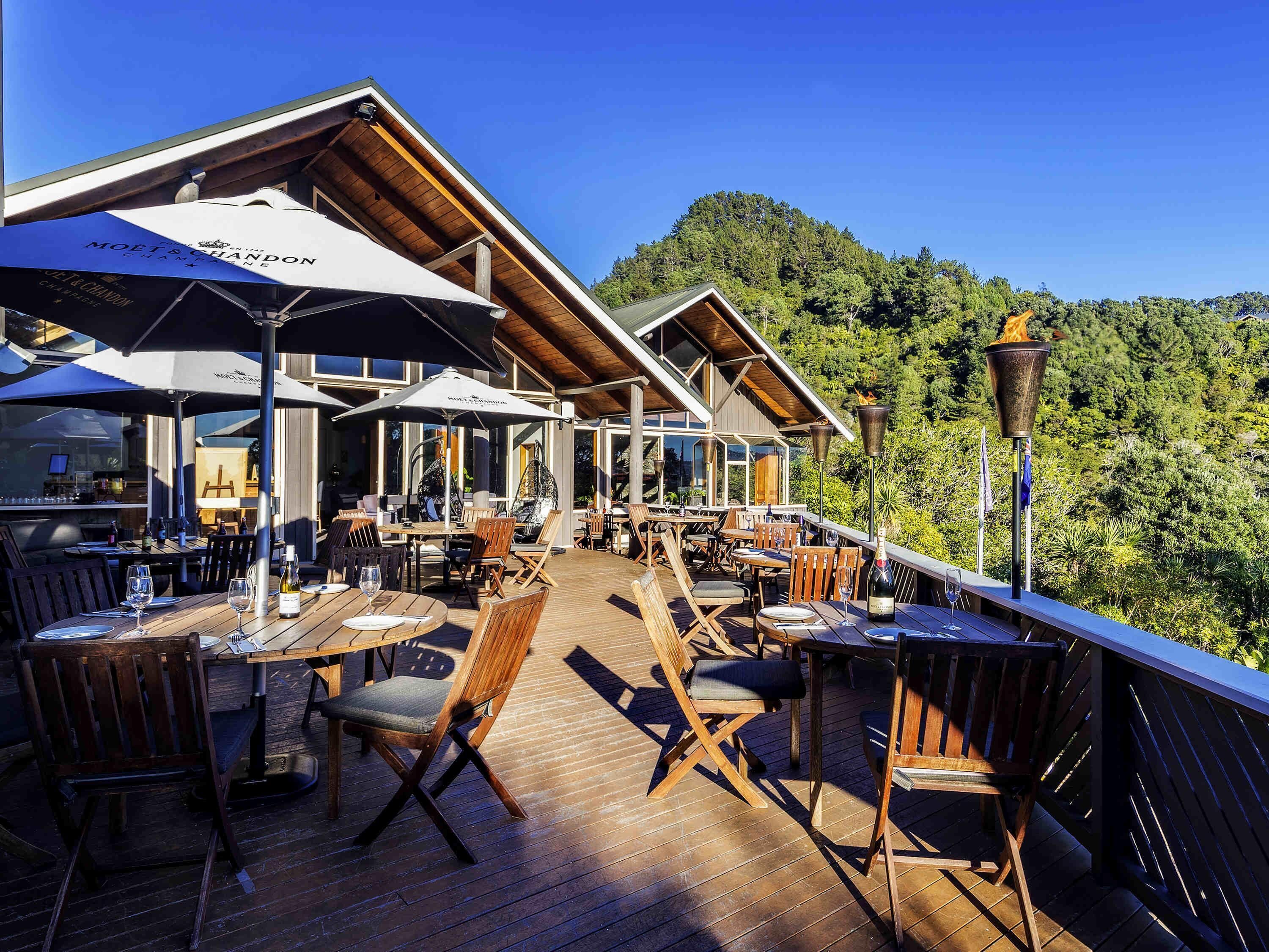 breakfast, lunch, dinner served; al fresco dining