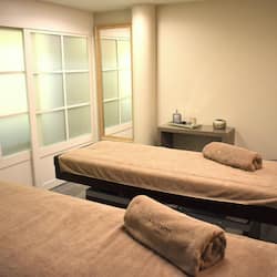 Sauna, hot tub, body treatments, body wraps, body scrubs, facials