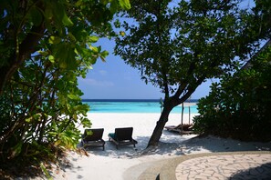 Vue sur la plage/l’océan
