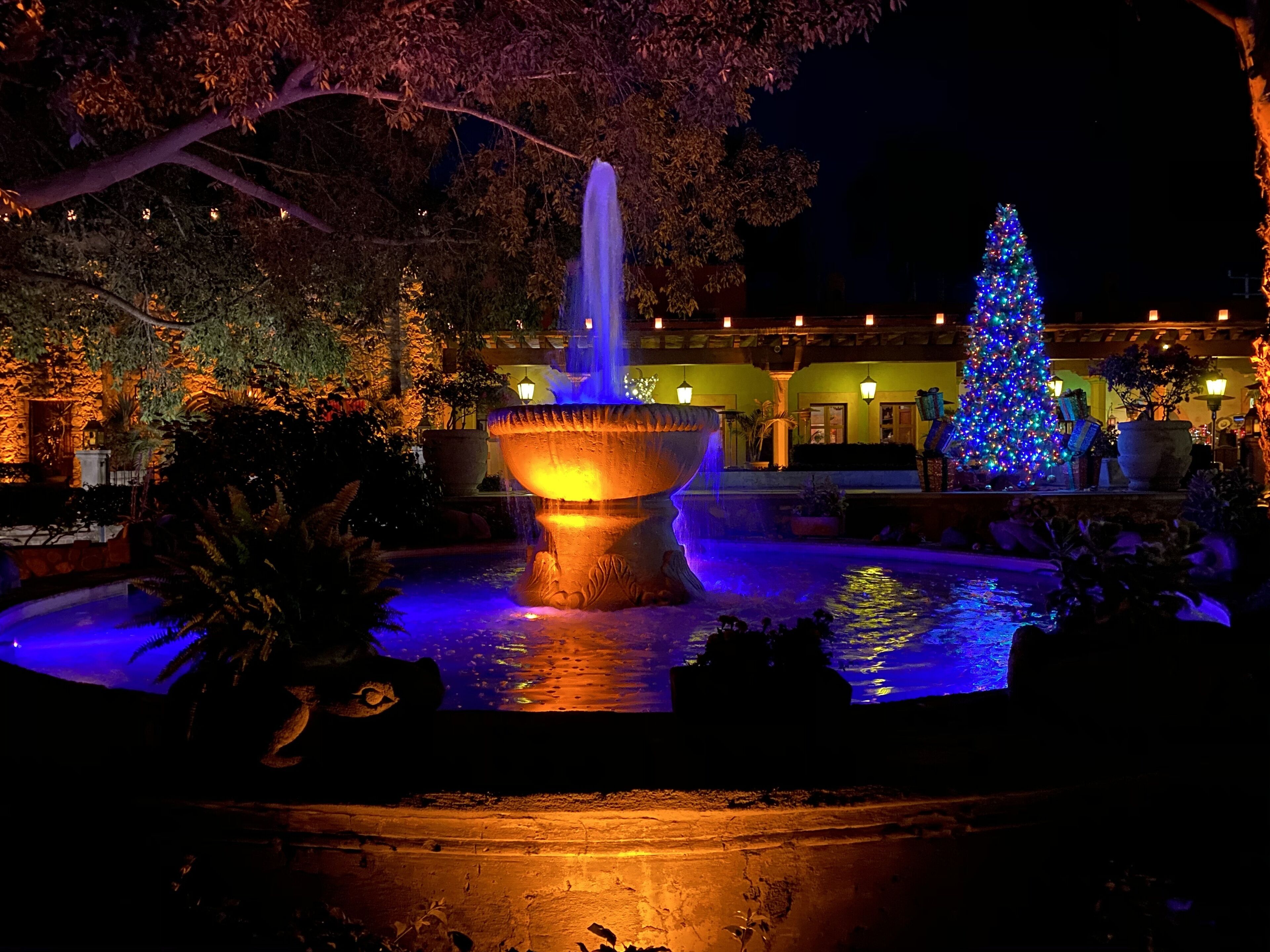 front of property – evening/night