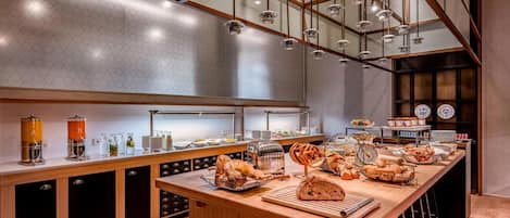 Daily buffet breakfast (EUR 27 per person)