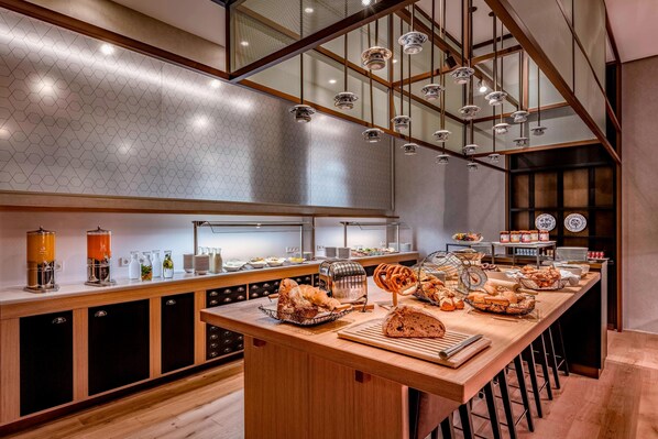 Daily buffet breakfast (EUR 27 per person)